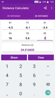 Distance Calculator android App screenshot 3