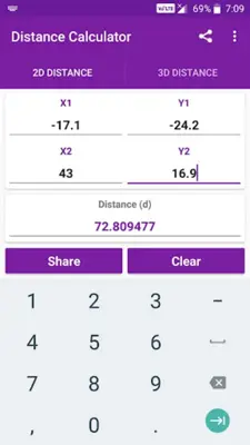 Distance Calculator android App screenshot 4